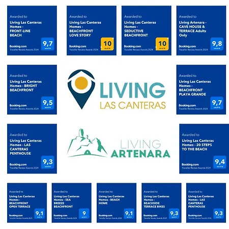Living Canteras Homes - Stylish Beachfront Apartman